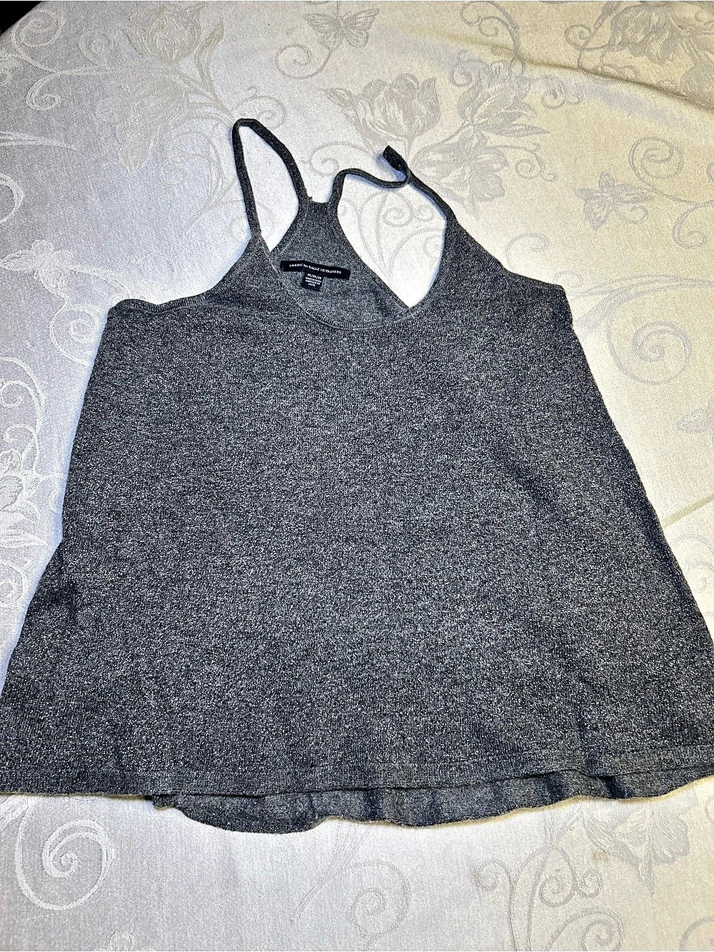 American Eagle Outfitters Gray Tank Top Size Medium